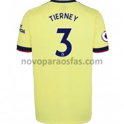 Camisolas Arsenal Kieran Tierney 3 Visitante 2021-2022 Manga Curta