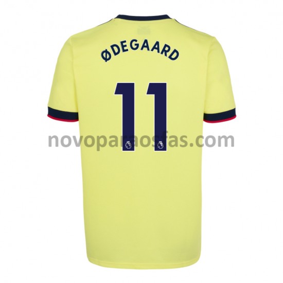 Camisolas Arsenal Martin Odegaard 11 Visitante 2021-2022 Manga Curta