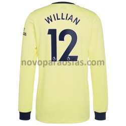 Camisolas Arsenal Willian 12 Visitante 2021-2022 Manga Comprida