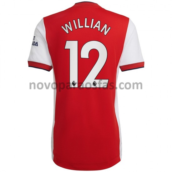 Camisolas Arsenal Willian 12 Casa 2021-2022 Manga Curta