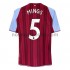 Camisolas Aston Villa Tyrone Mings 5 Casa 2021-2022 Manga Curta