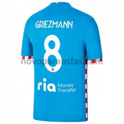 Camisolas Atlético Madrid Antoine Griezmann 8 Alternativo 2021-2022 Manga Curta