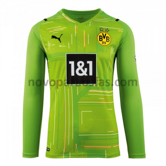 Camisolas Borussia Dortmund Guarda-redes M002 2021-2022 Manga Comprida