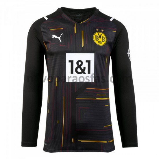 Camisolas Borussia Dortmund Guarda-redes M003 2021-2022 Manga Comprida