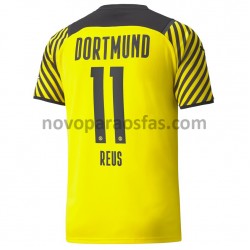 Camisolas Borussia Dortmund Marco Reus 11 Casa 2021-2022 Manga Curta