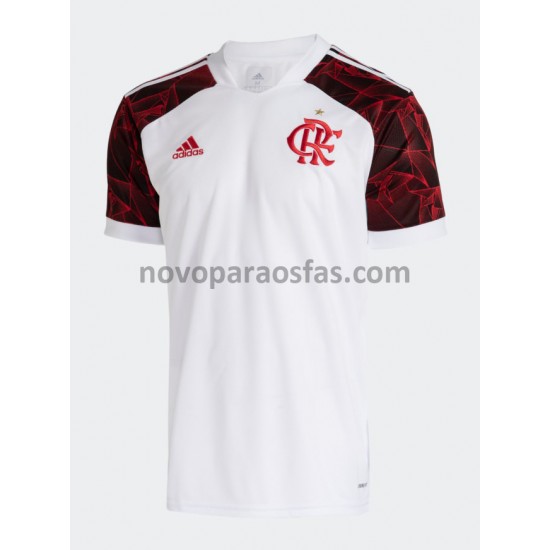 Camisolas CR Flamengo Visitante 2021-2022 Manga Curta