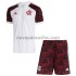 Camisolas CR Flamengo Criança Visitante 2021-2022 Manga Curta