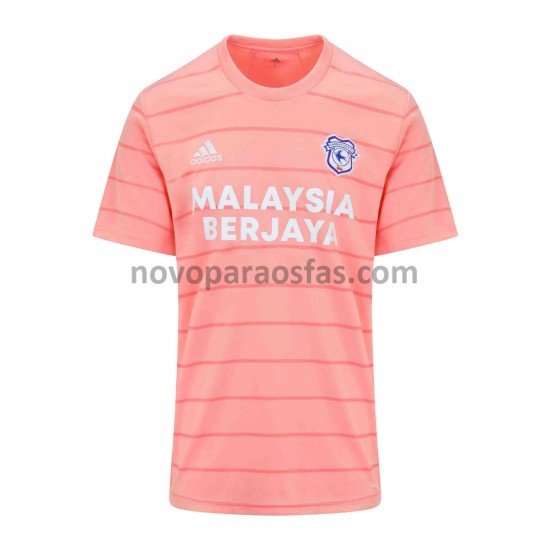 Camisolas Cardiff City Visitante 2021-2022 Manga Curta