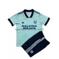 Camisolas Cardiff City Criança Alternativo 2021-2022 Manga Curta