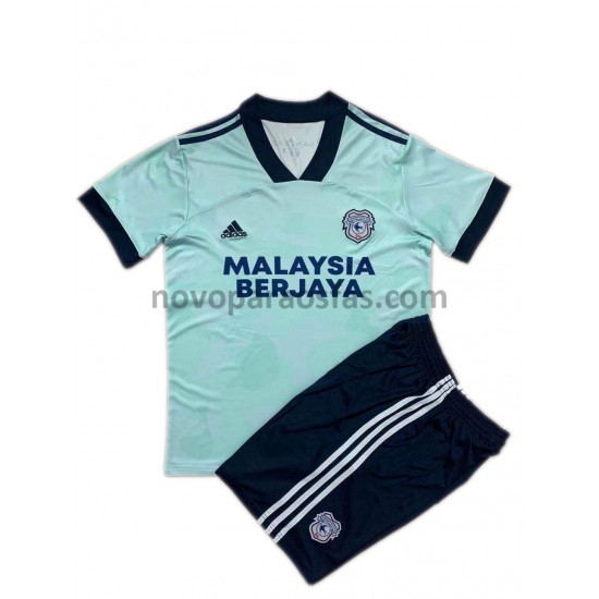 Camisolas Cardiff City Criança Alternativo 2021-2022 Manga Curta