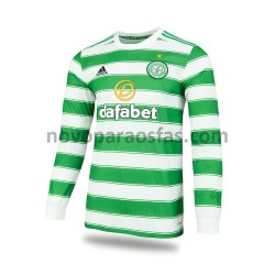 Camisolas Celtic Casa 2021-2022 Manga Comprida
