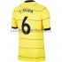 Camisolas Chelsea Thiago Silva 6 Visitante 2021-2022 Manga Curta