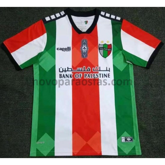 Camisolas Club Deportivo Palestino Casa 2021 Manga Curta