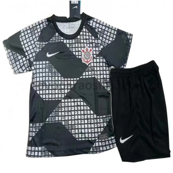 Camisolas Corinthians Criança Alternativo 2021-2022 Manga Curta