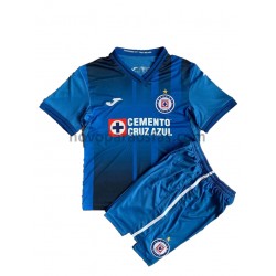 Camisolas Cruz Azul Criança Casa 2021-2022 Manga Curta