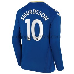 Camisolas Everton Gylfi Sigurosson 10 Casa 2021-2022 Manga Comprida