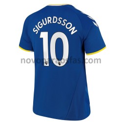 Camisolas Everton Gylfi Sigurosson 10 Casa 2021-2022 Manga Curta