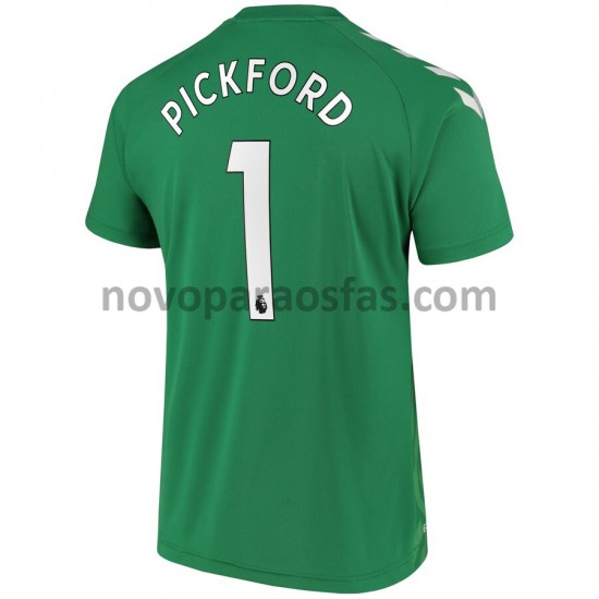 Camisolas Everton Jordan Pickford 1 Guarda-redes Visitante 2021-2022 Manga Curta