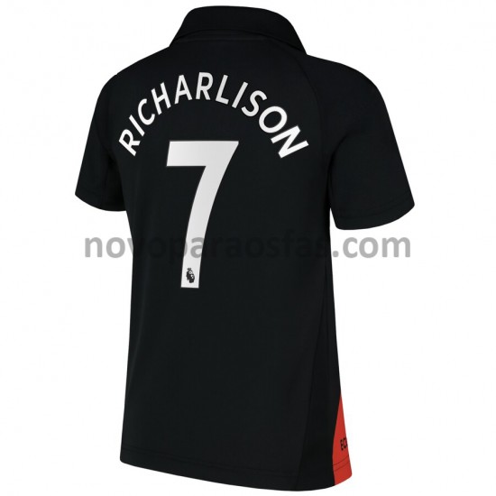 Camisolas Everton Richarlison 7 Visitante 2021-2022 Manga Curta