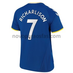 Camisolas Everton Richarlison 7 Casa 2021-2022 Manga Curta