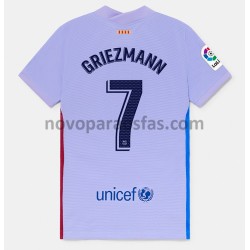Camisolas FC Barcelona Antoine Griezmann 7 Visitante 2021-2022 Manga Curta