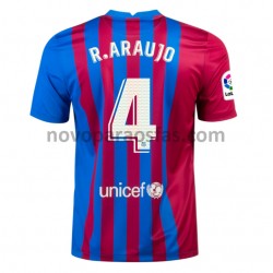 Camisolas FC Barcelona Ronald Araujo 4 Casa 2021-2022 Manga Curta