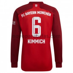 Camisolas Bayern de Munique Joshua Kimmich 6 Casa 2021-2022 Manga Comprida