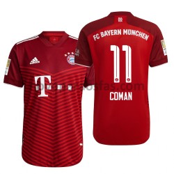Camisolas Bayern de Munique Kingsley Coman 11 Casa 2021-2022 Manga Curta