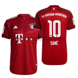 Camisolas Bayern de Munique Leroy Sane 10 Casa 2021-2022 Manga Curta