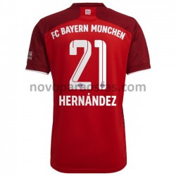 Camisolas Bayern de Munique Lucas Hernandez 21 Casa 2021-2022 Manga Curta