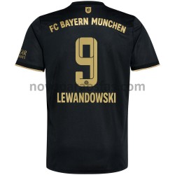 Camisolas Bayern de Munique Robert Lewandowski 9 Visitante 2021-2022 Manga Curta