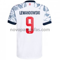 Camisolas Bayern de Munique Robert Lewandowski 9 Alternativo 2021-2022 Manga Curta