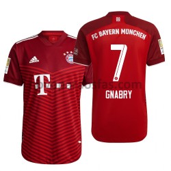 Camisolas Bayern de Munique Serge Gnabry 7 Casa 2021-2022 Manga Curta