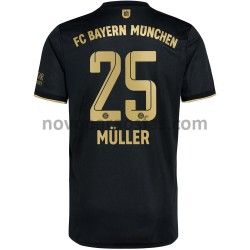 Camisolas Bayern de Munique Thomas Muller 25 Visitante 2021-2022 Manga Curta
