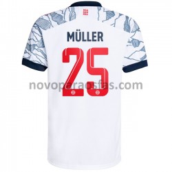 Camisolas Bayern de Munique Thomas Muller 25 Alternativo 2021-2022 Manga Curta