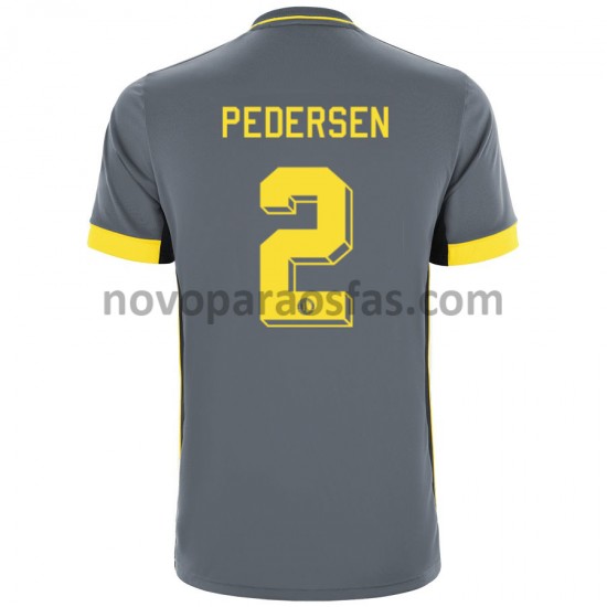 Camisolas Feyenoord Rotterdam Marcus Pedersen 2 Visitante 2021-2022 Manga Curta