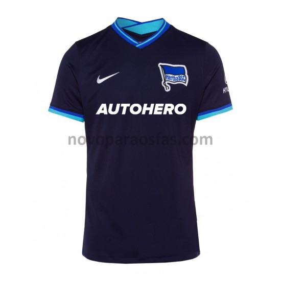 Camisolas Hertha BSC Visitante 2021-2022 Manga Curta
