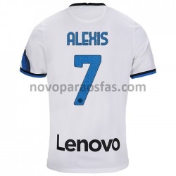Camisolas Inter de Milão Alexis Sanchez 7 Visitante 2021-2022 Manga Curta