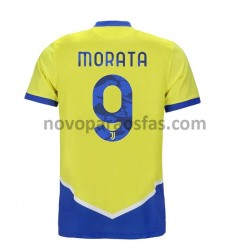 Camisolas Juventus Alvaro Morata 9 Alternativo 2021-2022 Manga Curta