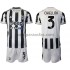 Camisolas Juventus Giorgio Chiellini 3 Criança Casa 2021-2022 Manga Curta