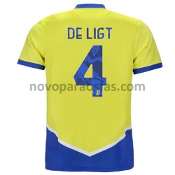 Camisolas Juventus Matthijs de Ligt 4 Alternativo 2021-2022 Manga Curta