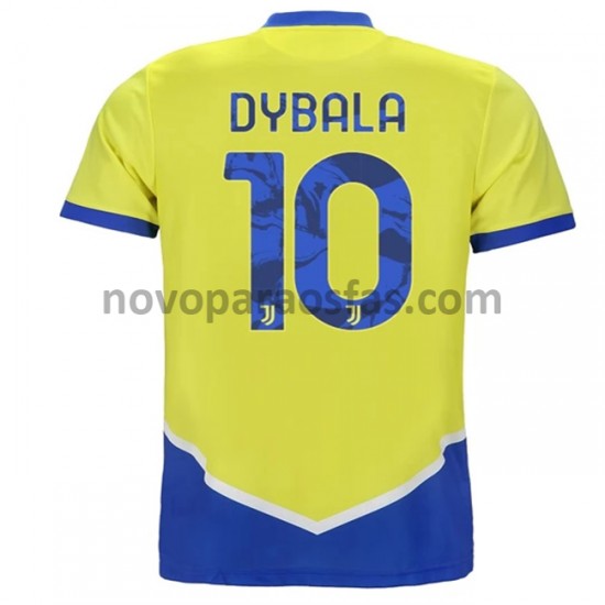 Camisolas Juventus Paulo Dybala 10 Alternativo 2021-2022 Manga Curta