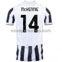 Camisolas Juventus Weston McKennie 14 Casa 2021-2022 Manga Curta