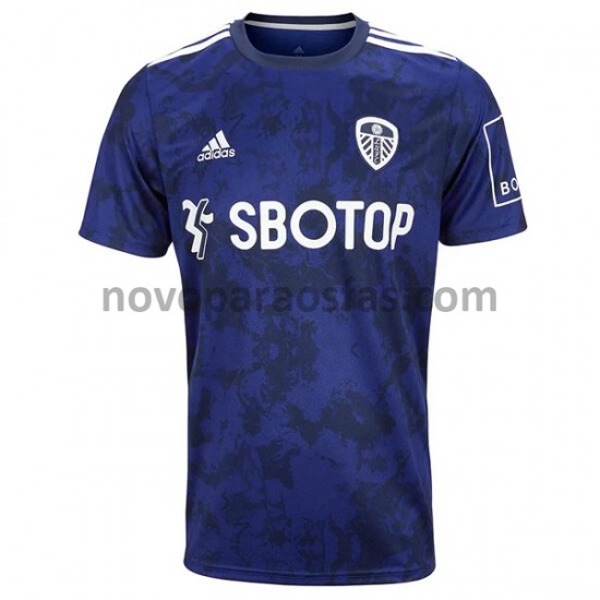 Camisolas Leeds United Visitante 2021-2022 Manga Curta
