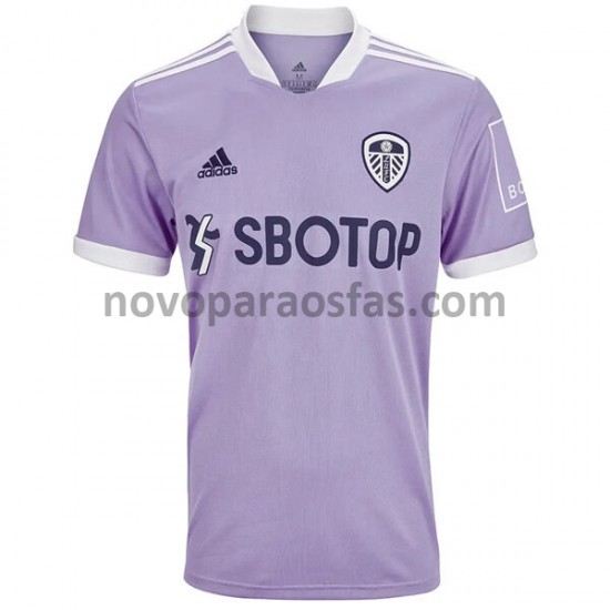Camisolas Leeds United Alternativo 2021-2022 Manga Curta