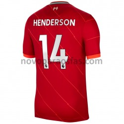 Camisolas Liverpool Jordan Henderson 14 Casa 2021-2022 Manga Curta