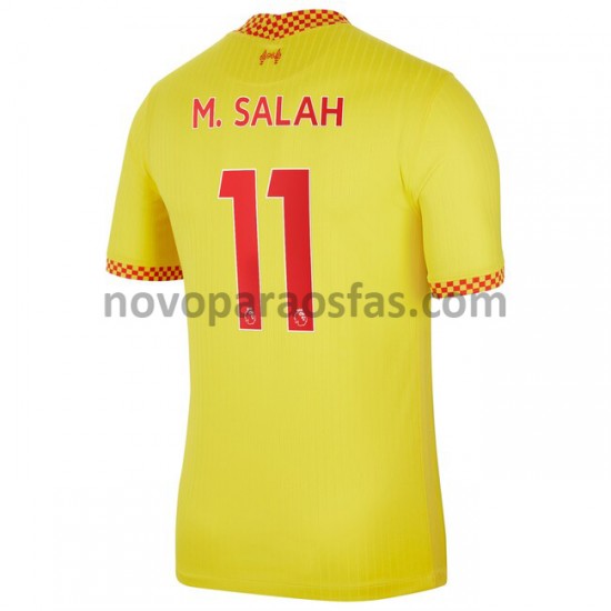 Camisolas Liverpool M.Salah 11 Alternativo 2021-2022 Manga Curta
