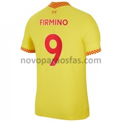 Camisolas Liverpool Roberto Firmino 9 Alternativo 2021-2022 Manga Curta
