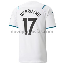 Camisolas Manchester City Kevin De Bruyne 17 Visitante 2021-2022 Manga Curta
