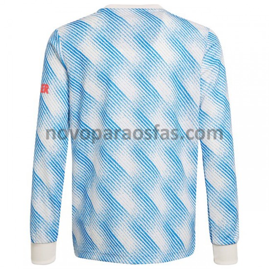 Camisolas Manchester United Visitante 2021-2022 Manga Comprida